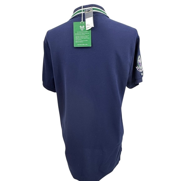 New Polo Ralph Lauren Women's Polo Shirt Wimbledon Collection Large Pony Medium - Picture 7 of 11